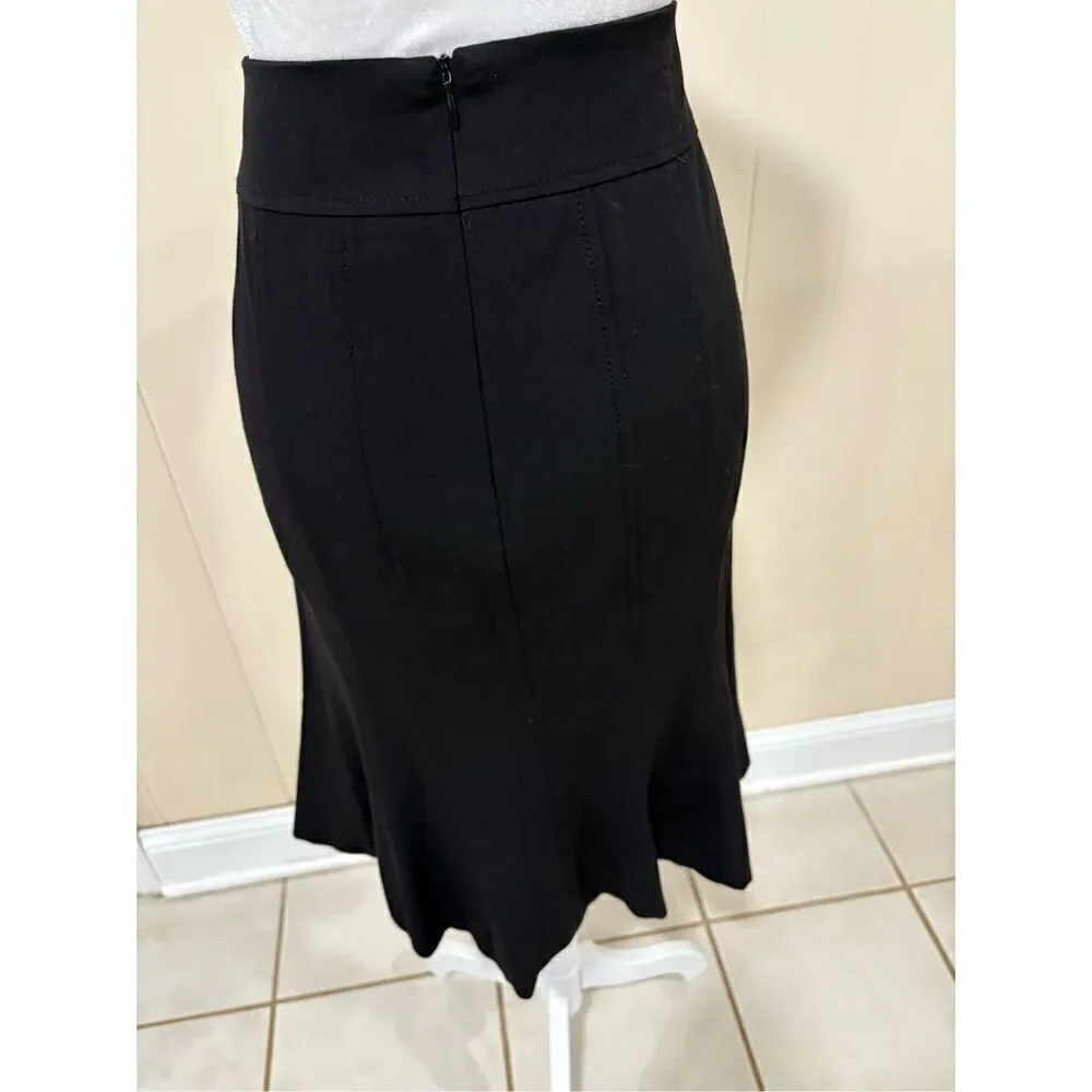 Skirt, Focus 2000 Womens Skirt, Black, Size 8, Gored